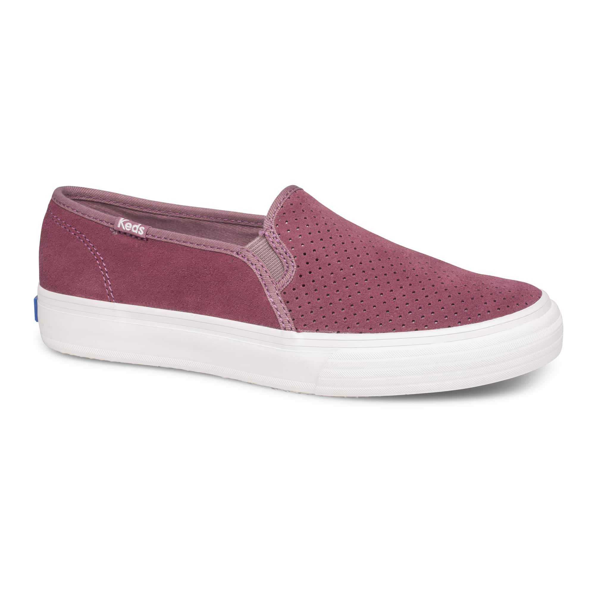 KEDS-WH59247-DOUBLE DECKER SUEDE MAUVE-22 DOUBLE DECKER SUEDE MAUVE ΜΩΒ - Image 1