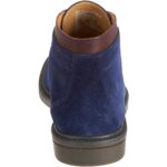 TURNER CHUKKA ΜΠΛΕ ΣΚΟΥΡΟ SUEDE/ ΚΑΦΕ ΔΕΡΜΑ - Image 7