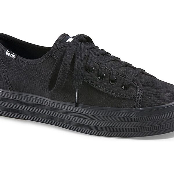 TRIPLE KICK CANVAS ΜΑΥΡΟ / ΜΑΥΡΟ