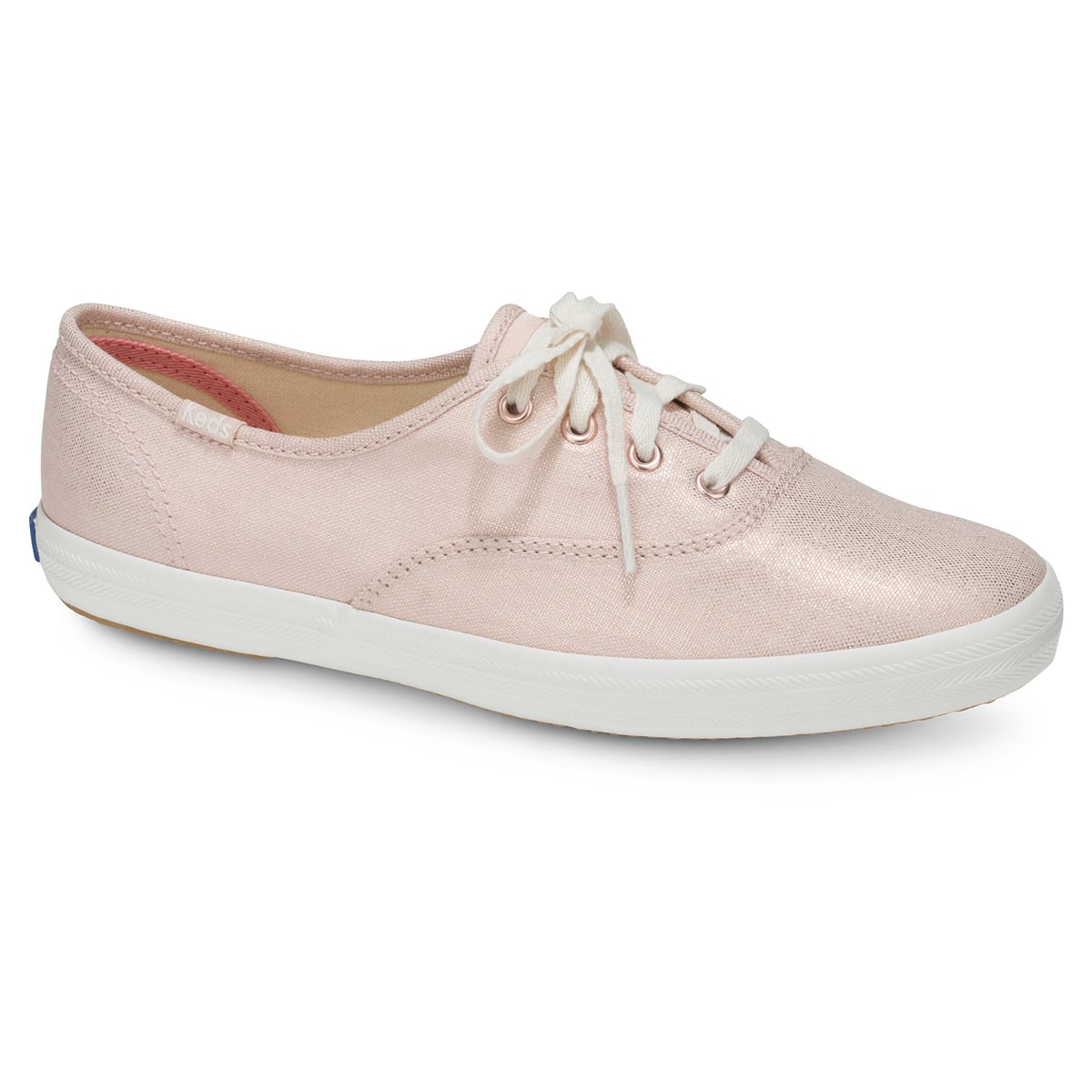 KEDS-WF57957-CHAMPION_METALLIC_LINEN-22 CHAMPION METALLIC LINEN ΡΟΖ ΧΡΥΣΟ - Image 1