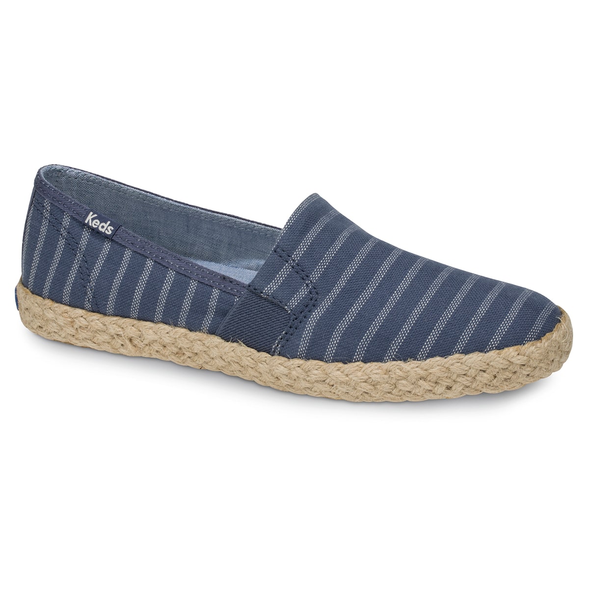 KEDS-WF58015-CHILLAX_A-LINE_STRIPE_JUTE-22 CHILLAX A-LINE STRIPE/JUTE ΓΚΡΙ ΜΠΛΕ - Image 1