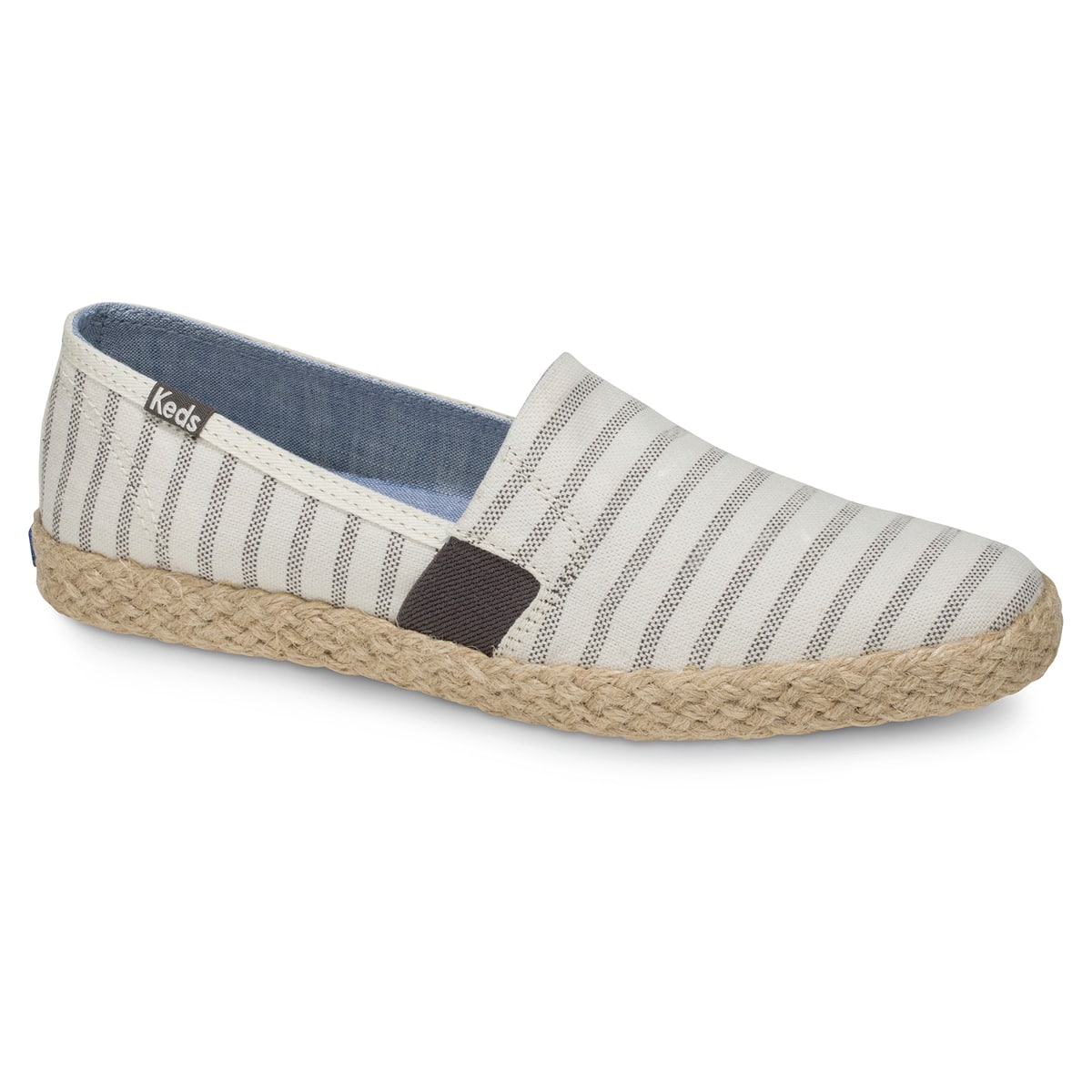 KEDS-WF58016-CHILLAX_A-LINE_STRIPE_JUTE-22 CHILLAX A-LINE STRIPE/JUTE ΜΠΕΖ ΑΝΟΙΚΤΟ - Image 1