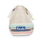 TRIPLE STRIPE FOXING ΜΠΕΖ / ΧΡΥΣΟ - Image 2