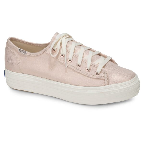 TRIPLE KICK METALLIC LINEN ΡΟΖ ΧΡΥΣΟ