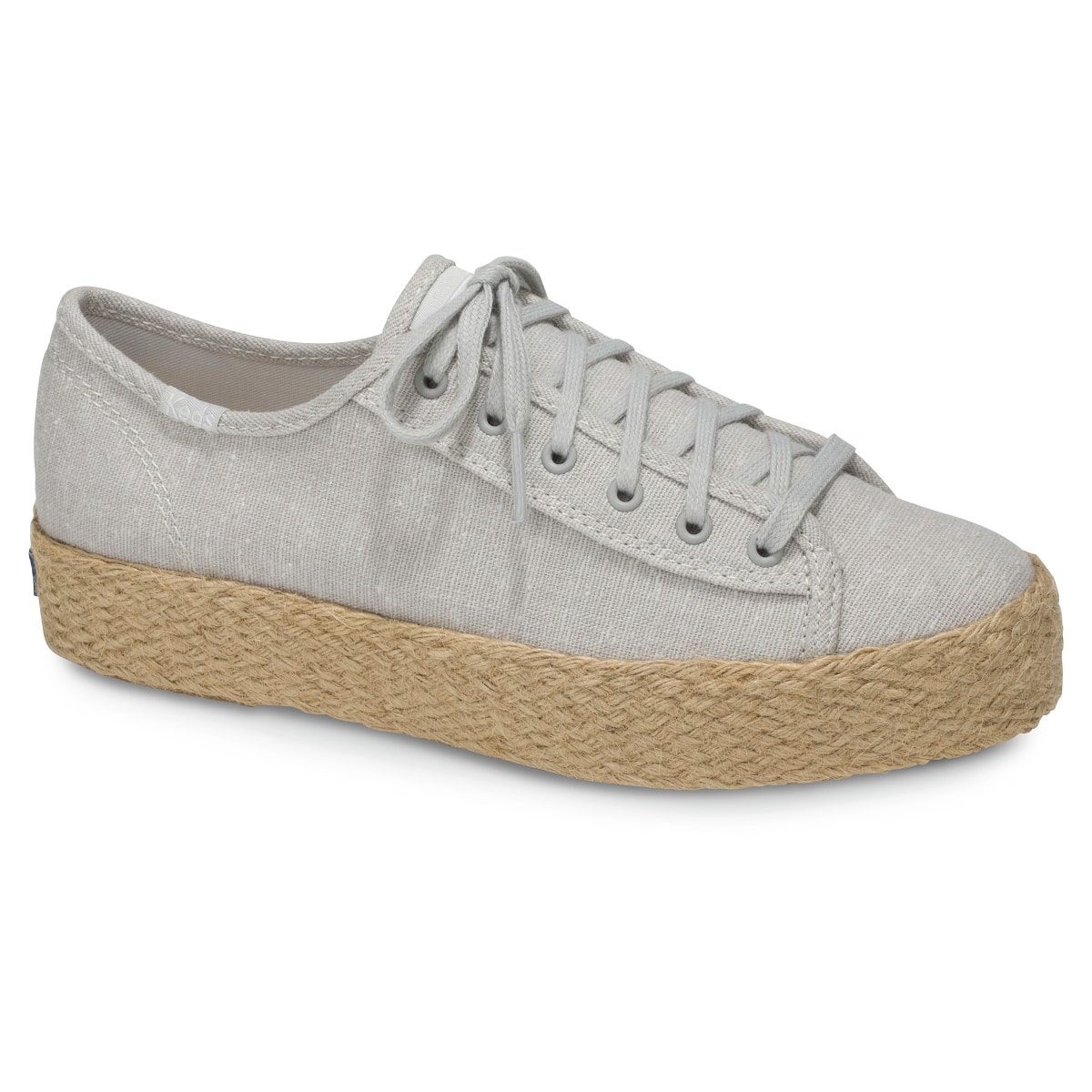 KEDS-WF58070-TRIPLE_KICK_JUTE-22 TRIPLE KICK JUTE ΓΚΡΙ ΑΝΟΙΚΤΟ - Image 1