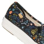 TRIPLE DECKER RIFLE PAPER CO. WILDWOOD ΜΑΥΡΟ CANVAS - Image 2