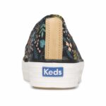 TRIPLE DECKER RIFLE PAPER CO. WILDWOOD ΜΑΥΡΟ CANVAS - Image 4