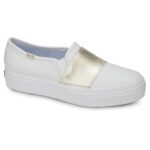 TRIPLE BANDEAU LEATHER ΑΣΠΡΟ