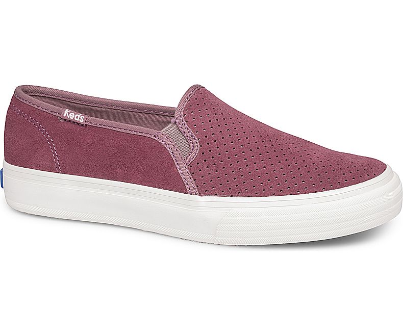 KEDS-WH59247-DOUBLE_DECKER_SUEDE_MAUVE-22 DOUBLE DECKER SUEDE MAUVE ΜΩΒ - Image 1
